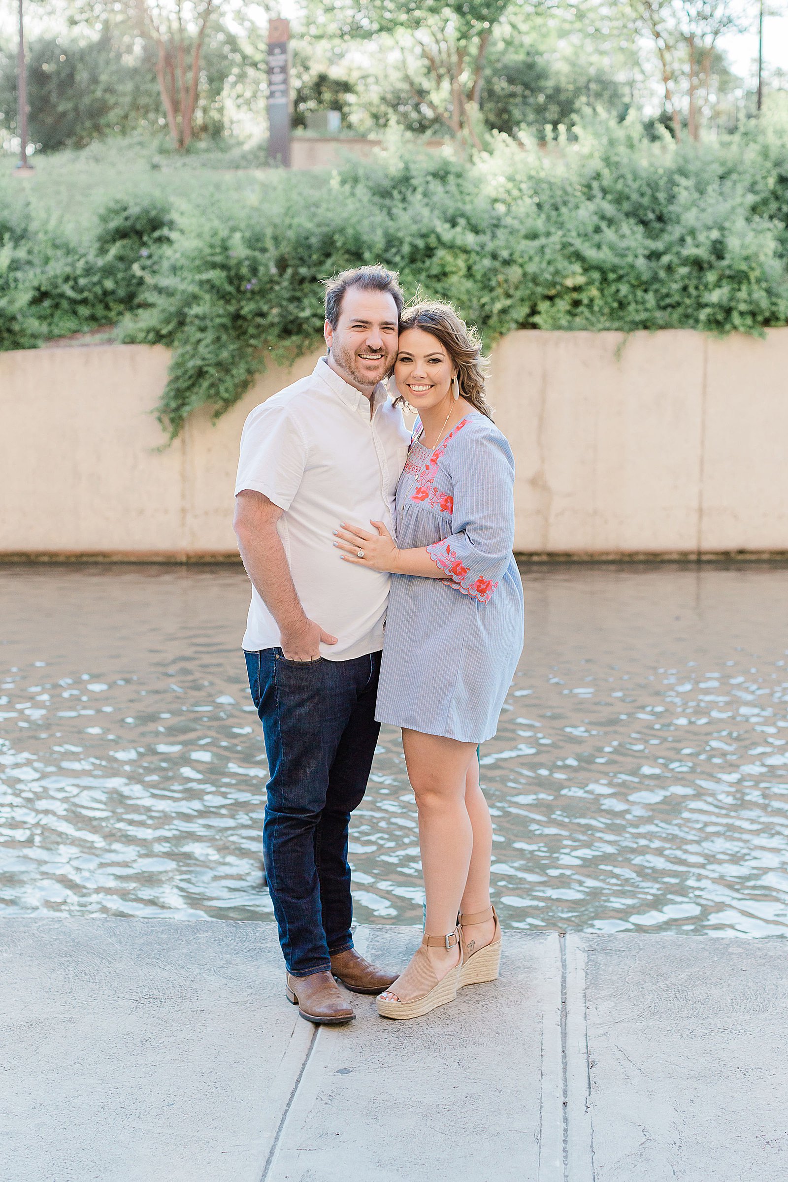 Romantic Engagement Session at The Pearl Riverwalk, San Antonio, Anna Kay Photography 