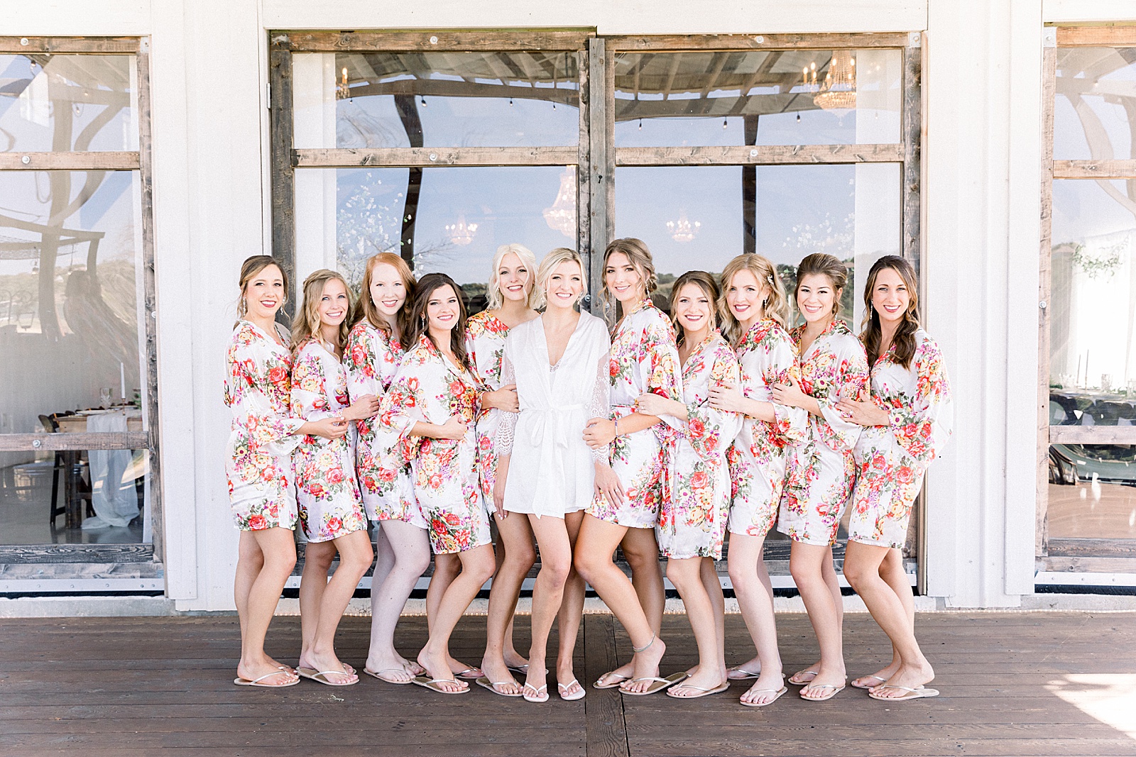 Pink Bridesmaids Robes, Blissful Hill, Austin, Texas, Wedding Photographer