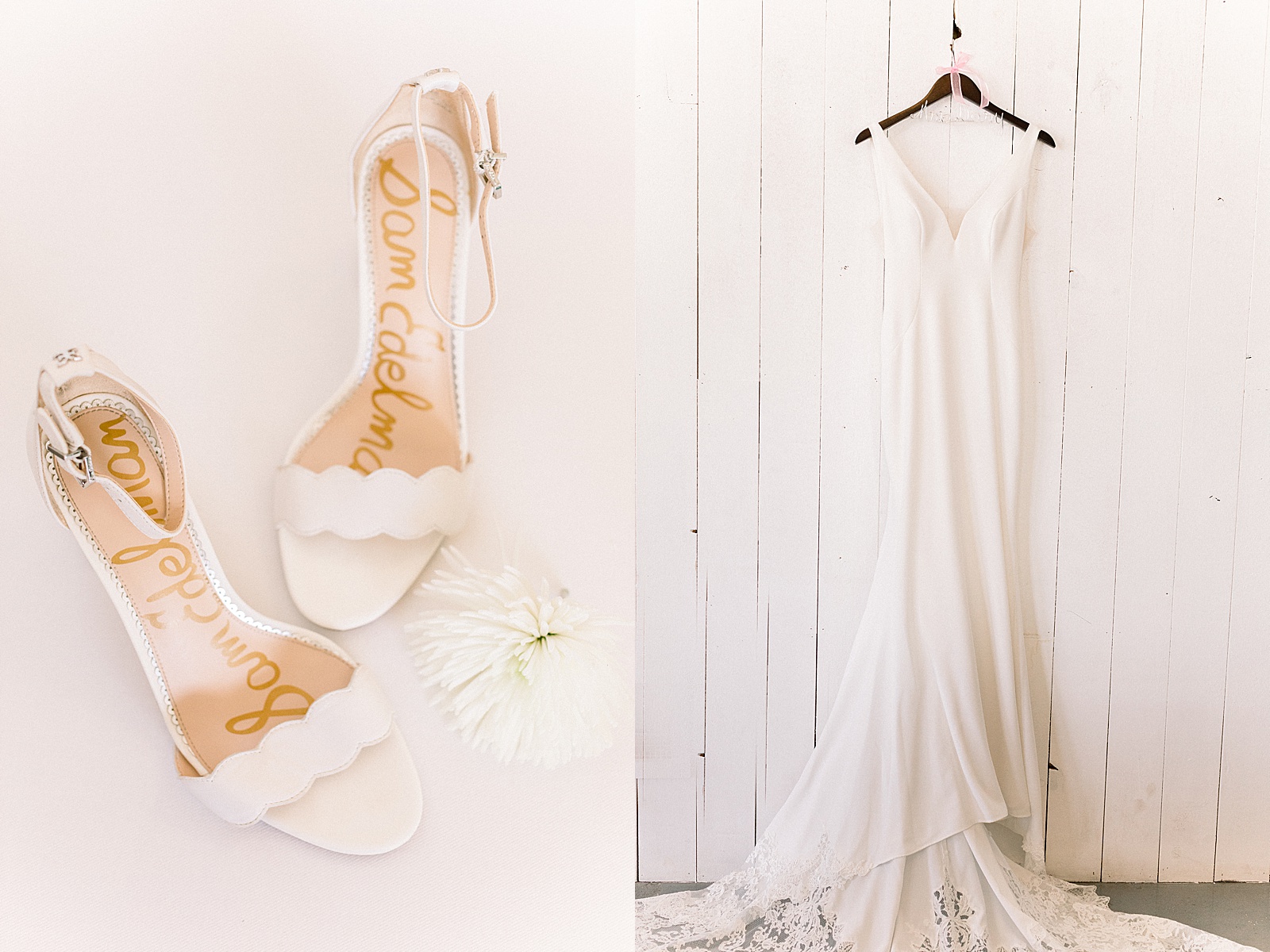 Bridal shoes and gown, Blissful Hill, San Antonio Wedding Photographer