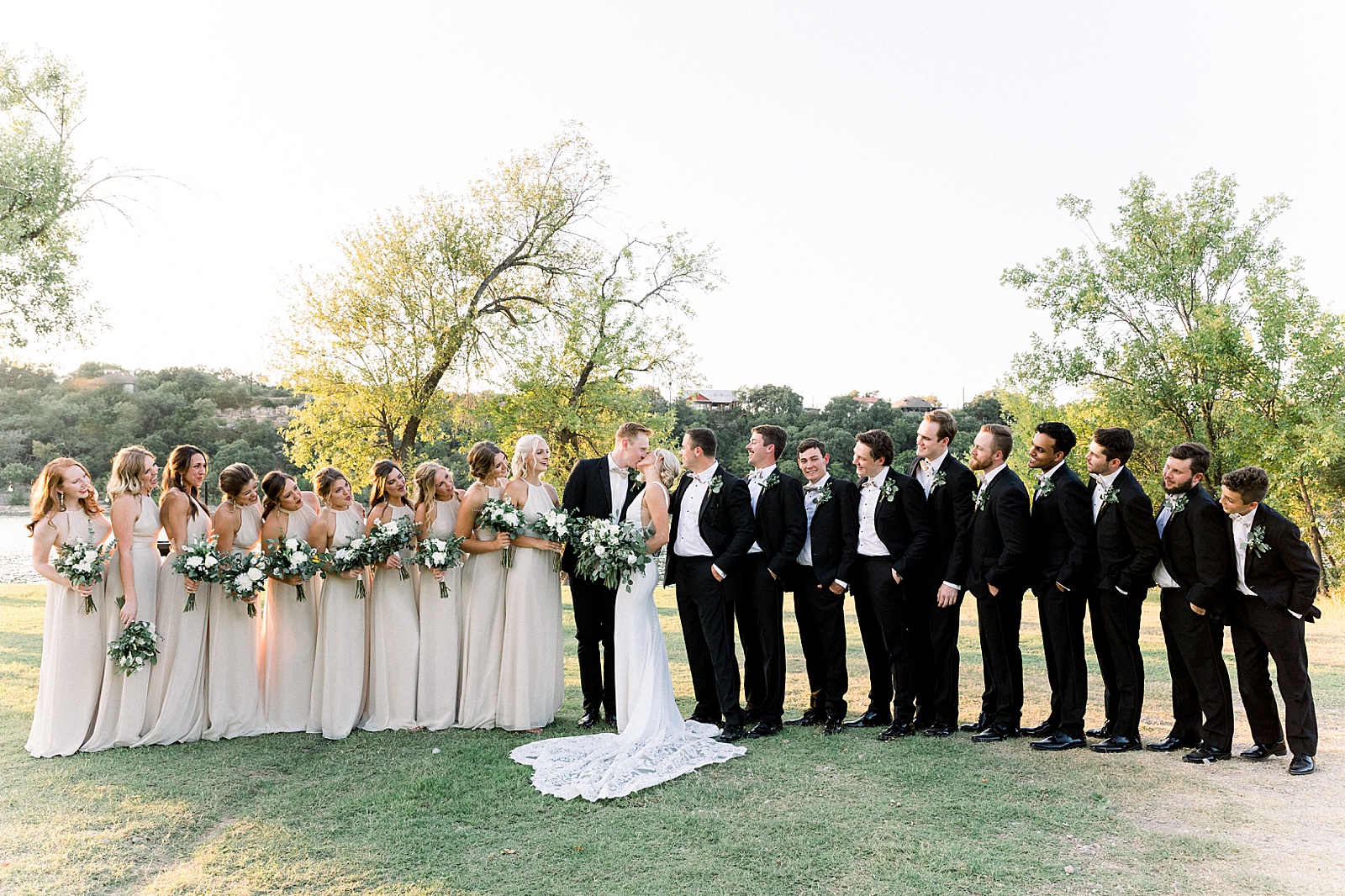Blissful Hill, Green and Ivory Wedding, Austin and San Antonio Wedding Photography, Anna Kay Photography,Bridal Party