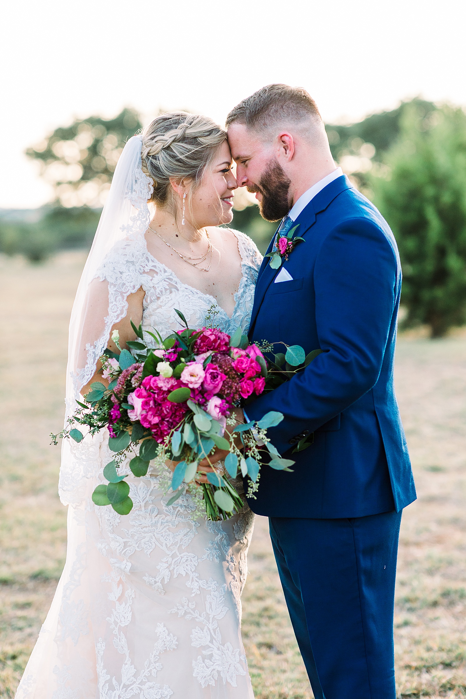 Perfect hill Country Wedding-Couple