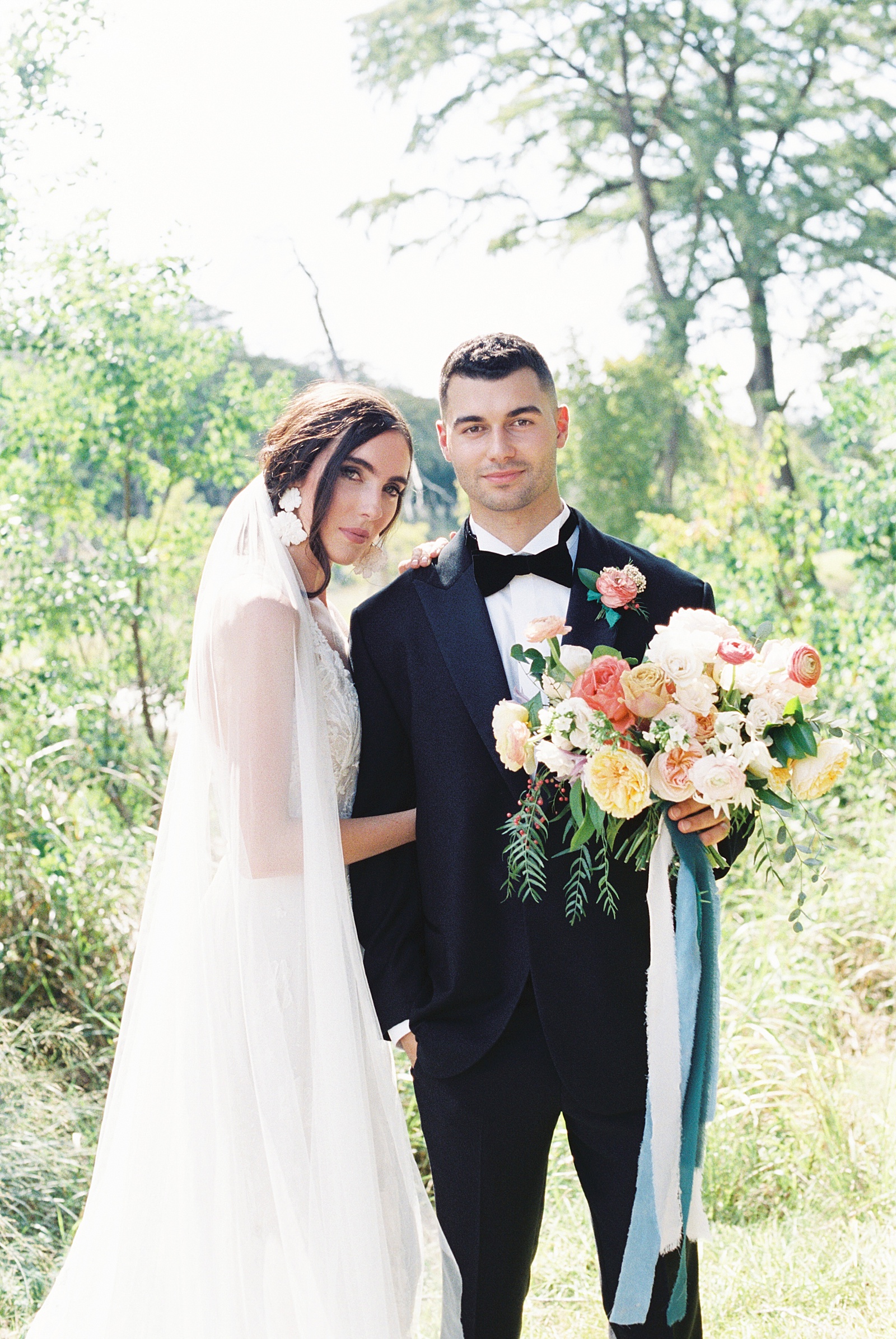 Hill Country Wedding Day, Spring Wedding Inspiration, Bright Florals