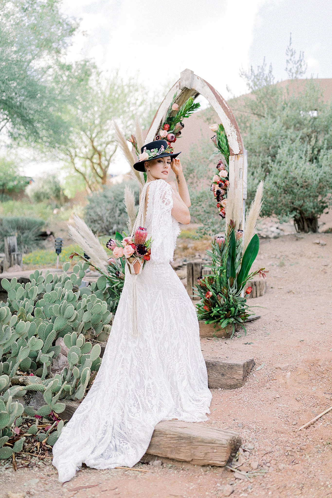 Desert Bridal Portrait, Phoenix Wedding Photographer, Anna Kay Photographer