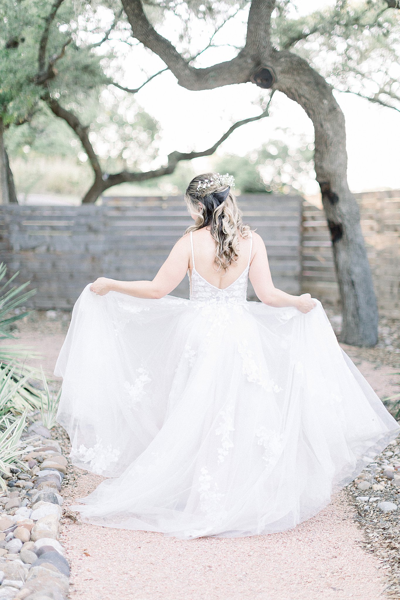 Hayes Hollow at Hidden Falls | Bridal Portraits | Anna Kay Photography | Austin Wedding Photographer