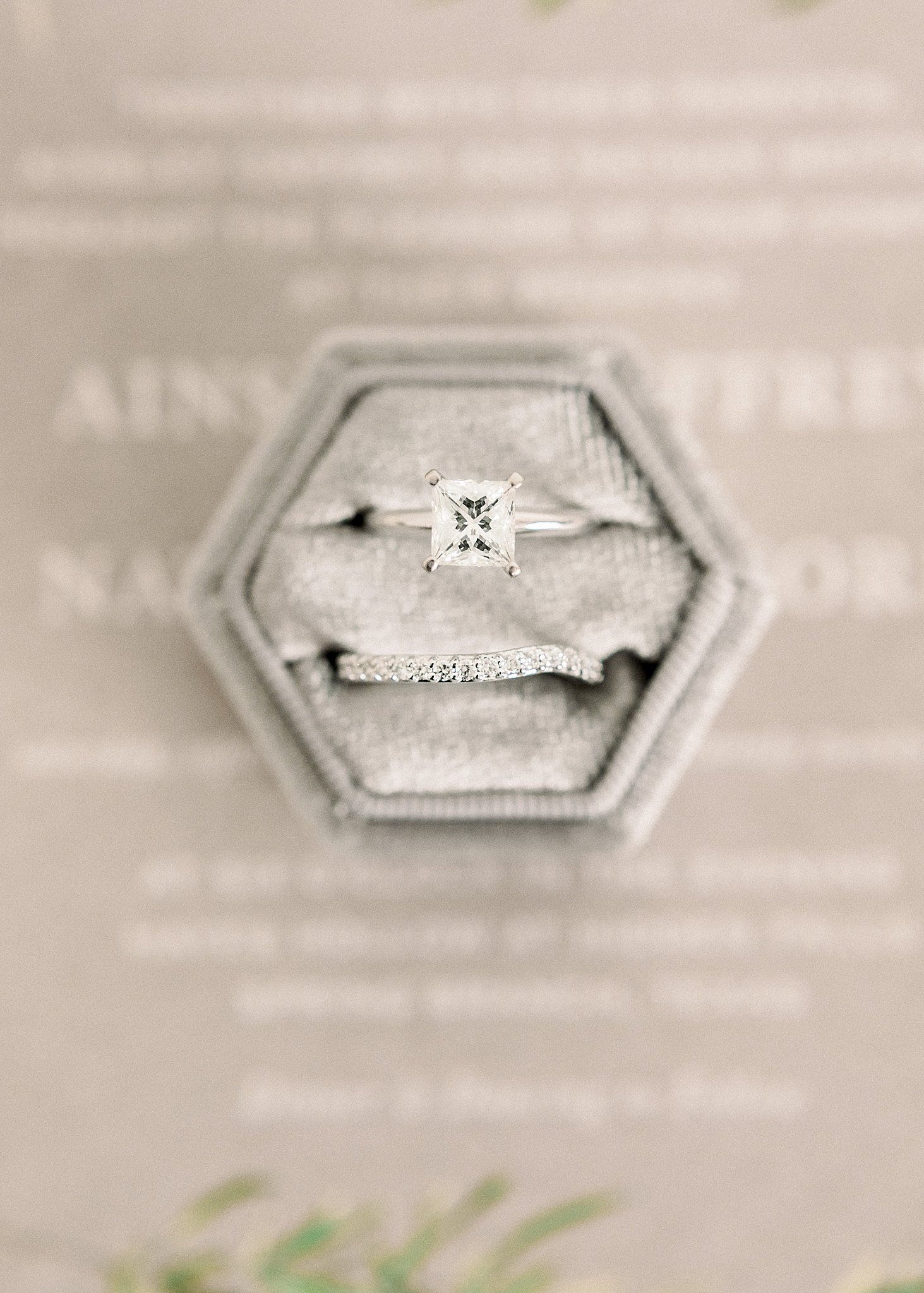 Bridal Ring Set, Hidden Falls, Anna Kay Photography, Texas Wedding Photographer
