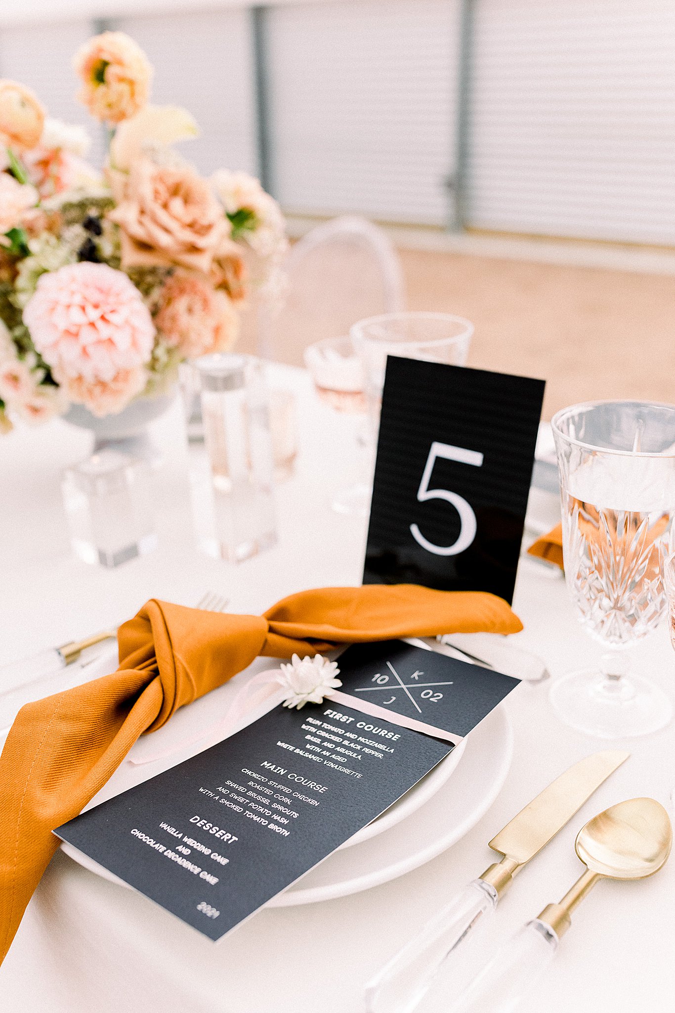 wedding table place setting inspiration, wedding reception menu
