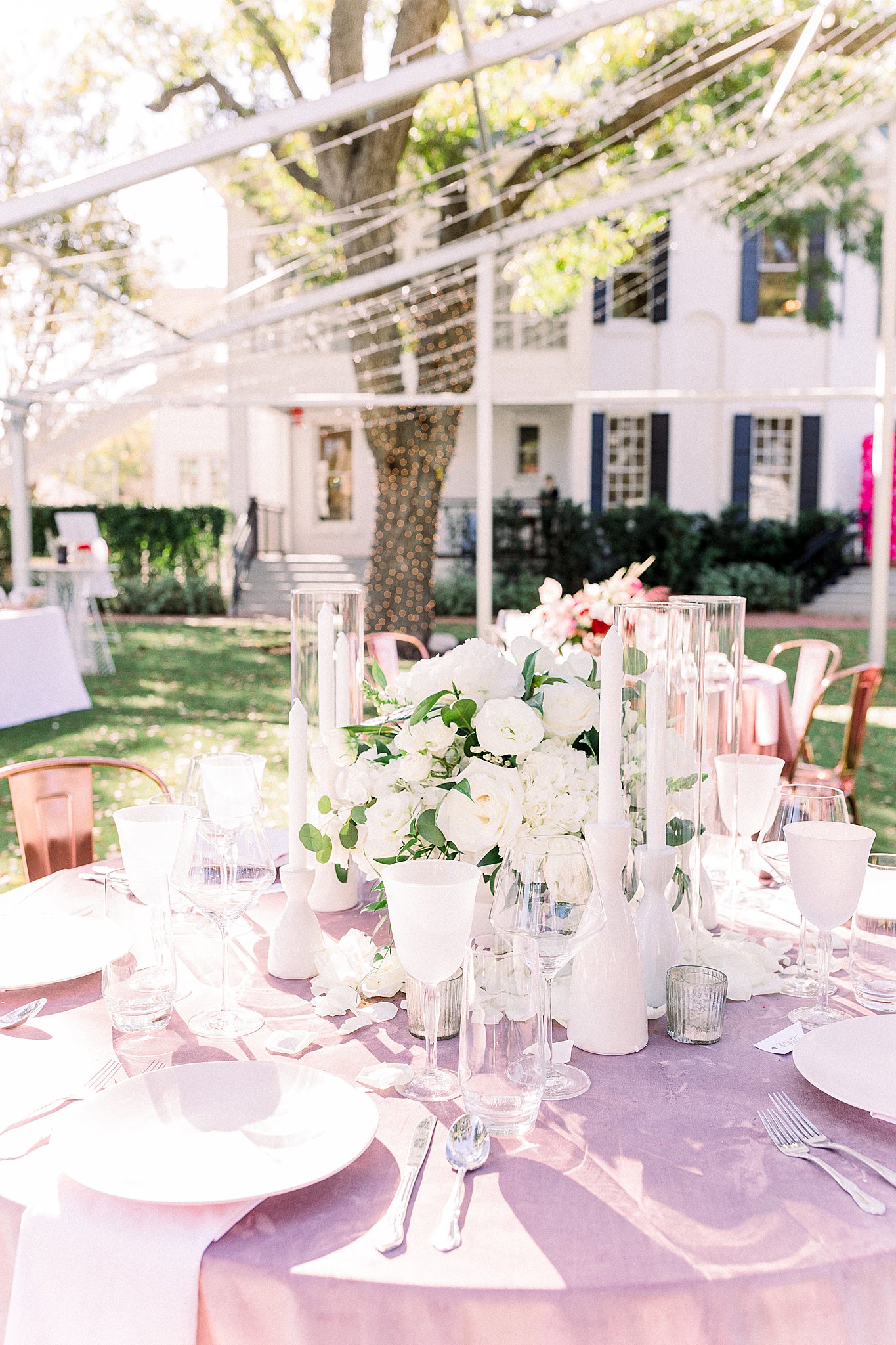 Wedding Reception at Woodbine Mansion in Austin, Texas